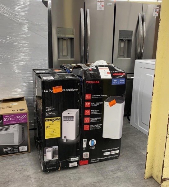 Portable air conditioner units