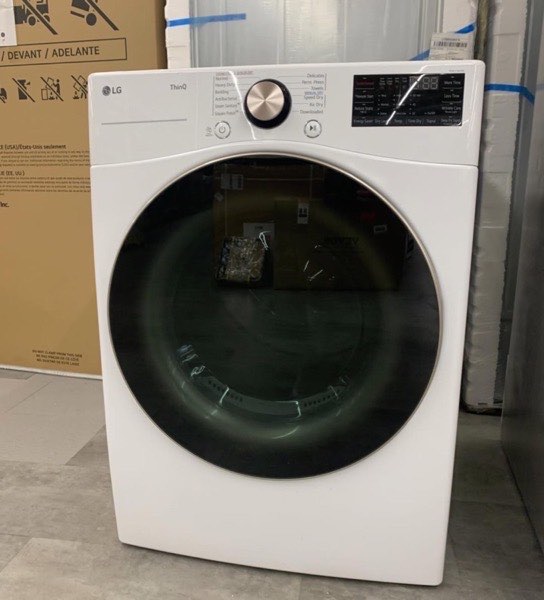LG front-load dryer